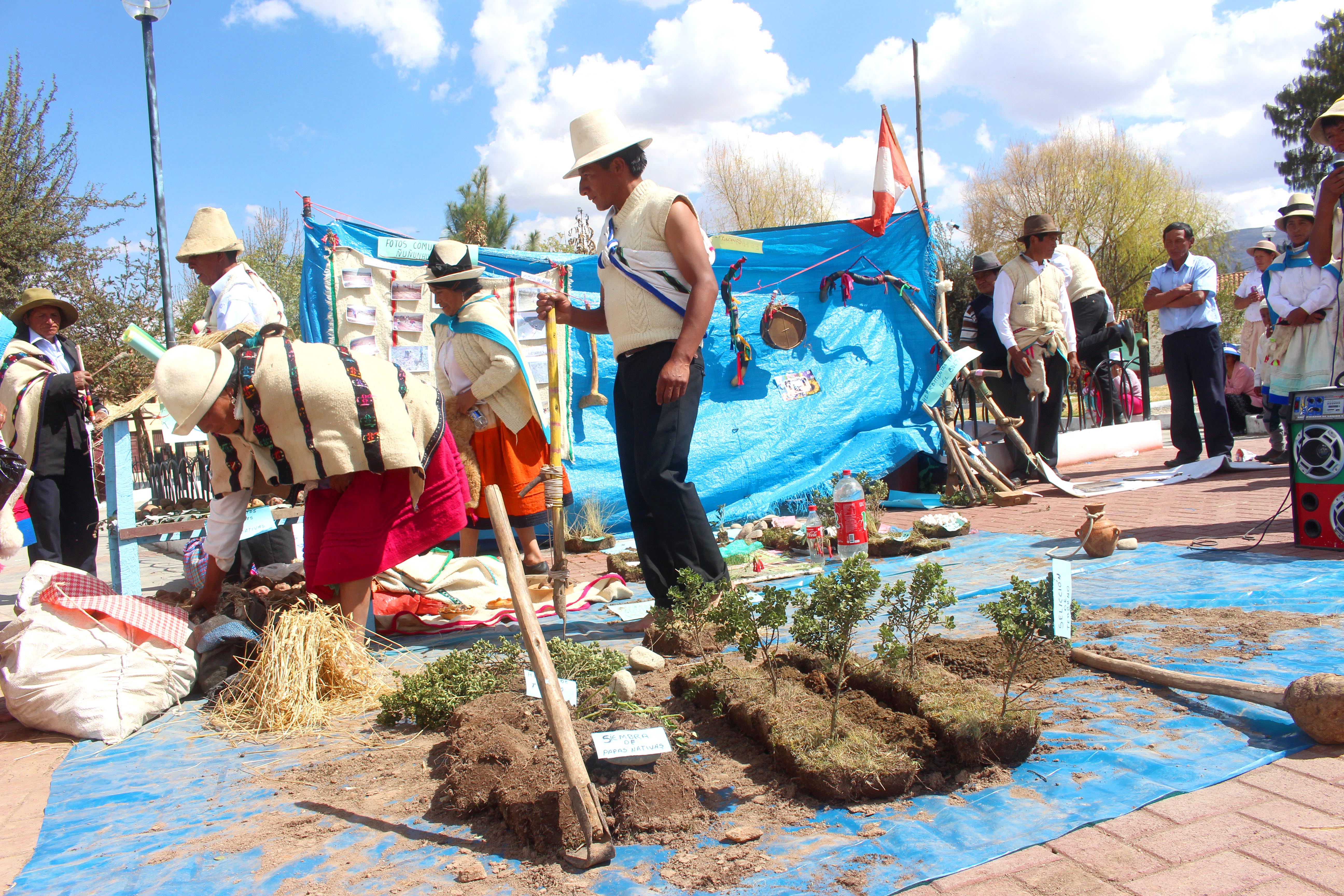 Campesinos Demuestran Costumbres Ancestrales Sobre Cuidado Del